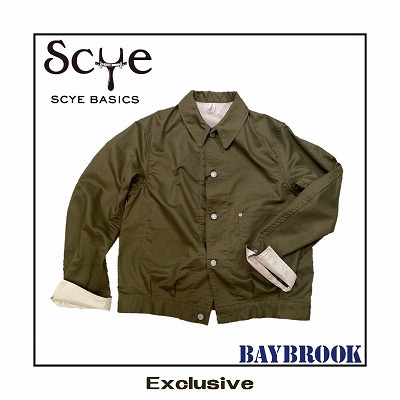 【SCYE×BAYBROOK】Exclusive Work Jacket画像4
