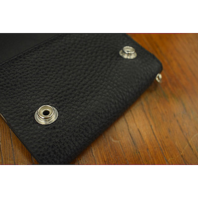 【STUDS LEATHER FLAP HALF WALLET】21AW014LAL*121画像5