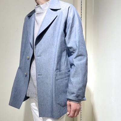 【Work Jacket】J14 BLUE*106画像2