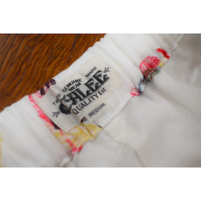 【Allover feather pattern amunzen cloth easy shorts】22SS056*121画像9