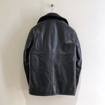 【Leather×Melton P-Coat】CIPRO*106画像2