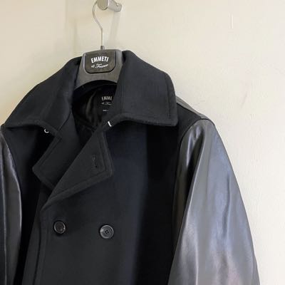 【Leather×Melton P-Coat】CIPRO*106画像4