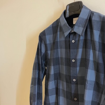 【Bagutta The Great  Light Flannel Check Shirt ライトフランネルチェックシャツ】440575*106画像3