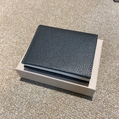【MOLINI Bifold Compact Wallet - Gray × Off-white】ML232YTBCW1002*106
