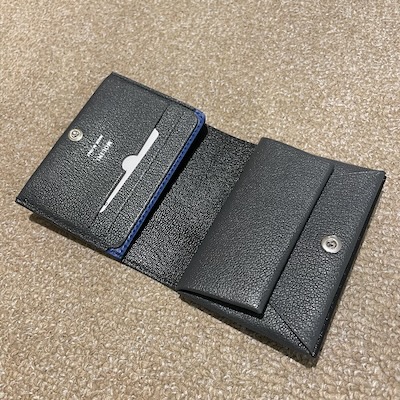 【MOLINI Bifold Compact Wallet - Black × Gray】ML232YTBCW1002*106画像2