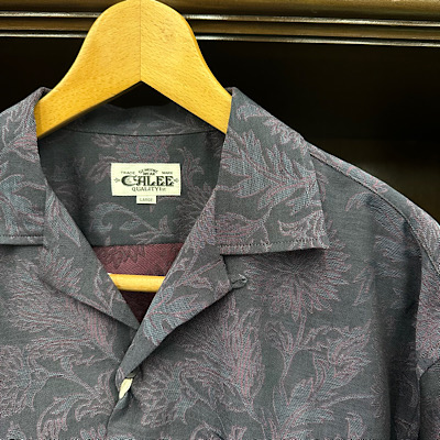 yFLOWER JACQUARD CHAMBRAY S/S SHIRTz25SS005JQ*121摜3