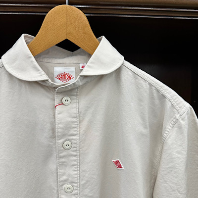 yMENfS OXFORD ROUND COLLAR SHORT SLEEVE PULLOVER SHIRT PLAINzDT-B0284SOX*121摜3