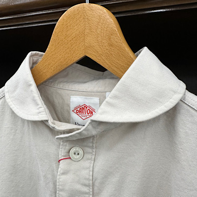 yMENfS OXFORD ROUND COLLAR SHORT SLEEVE PULLOVER SHIRT PLAINzDT-B0284SOX*121摜6