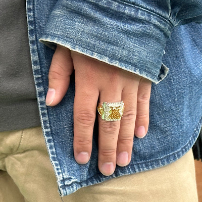 �yMEXICAN TASTE JAPANESE FUKU RING�z26SS002DOD*121�摜6