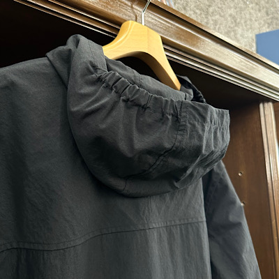 �yCotton Nylon Typewriter Hooded Light Jacket�zOR-A0778NCK*121�摜7