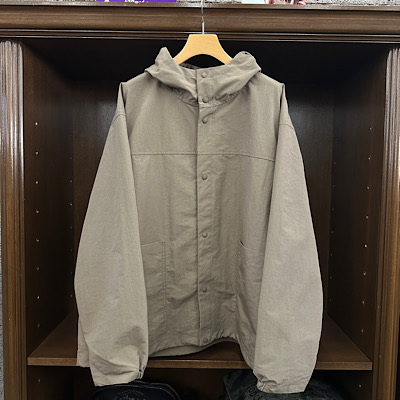 �yCotton Nylon Typewriter Hooded Light Jacket�zOR-A0778NCK*121�摜8