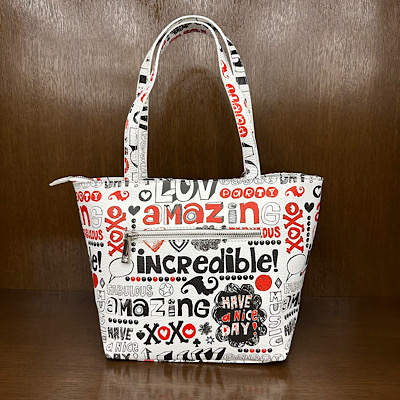 �yPRINT LEATHER TOTE�zALB-9924*121�摜2