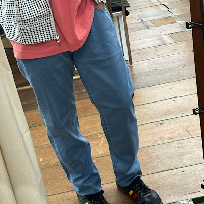 �y�����b�N�X�e�[�p�[�hLANNY Touch denim�zM1037*121