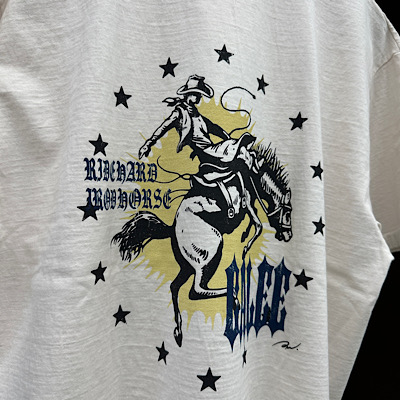 �yGARMENT DYE IRON HORSE TEE �z26SS002BW*121�摜6