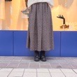 【ランダムドットギャザースカート】U-2063*102