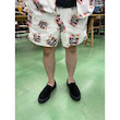 【Allover feather pattern amunzen cloth easy shorts】22SS056*121